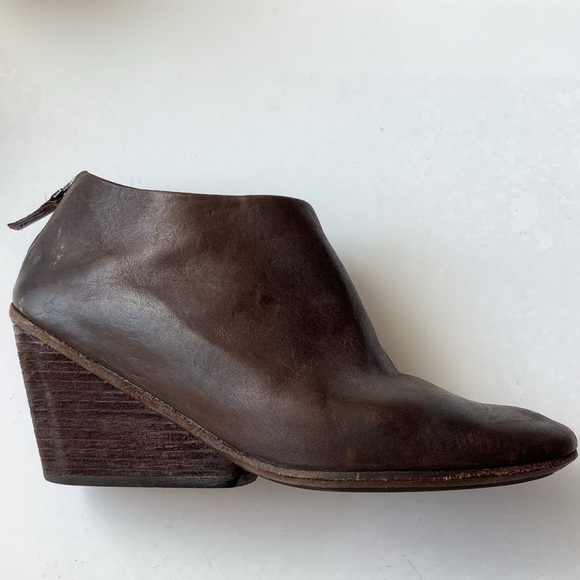 Marsell “ Brown Short Leather Wedge” - Picture 3 of 16